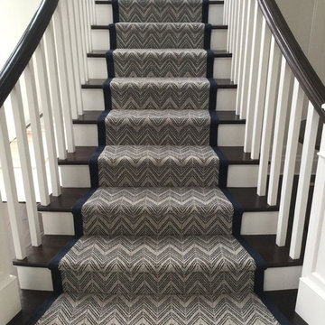 Woven Stair Runner - Photos & Ideas | Houzz