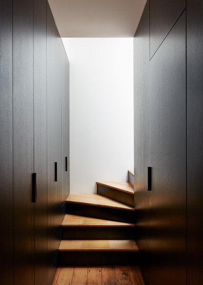 Modern Staircase by Matthew Densley Photography