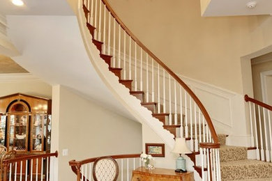 Inspiration for a timeless staircase remodel in DC Metro