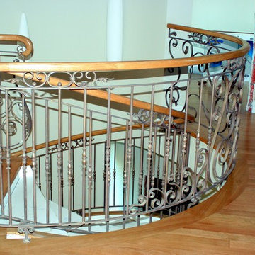 Wrought iron railing - 2