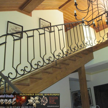 Wrought iron railing - balustrada kuta - 14