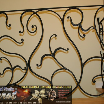 Wrought iron railing - balustrada kuta - 25
