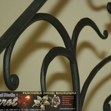 Wrought iron railing - balustrada kuta - 25
