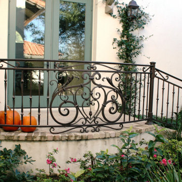 Wrought Iron Railings and Staircases