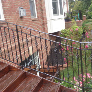 Wrought Iron Rails For A deck