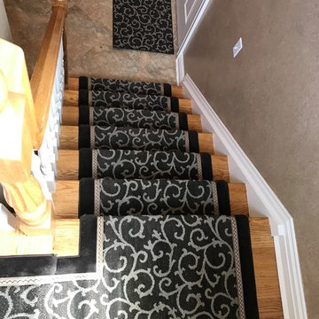 Wyckoff, NJ - Custom Stair and Hallway Runner