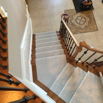 Wyckoff, NJ Stair Runner Job