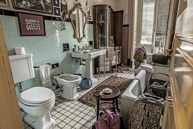 Eclectic Bathroom by Maria Aloisi
