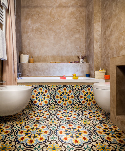 Mediterranean Bathroom by Fluido design Studio