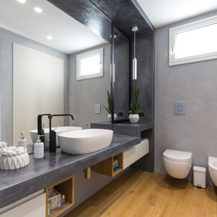 Ispirazione per una stanza da bagno contemporanea