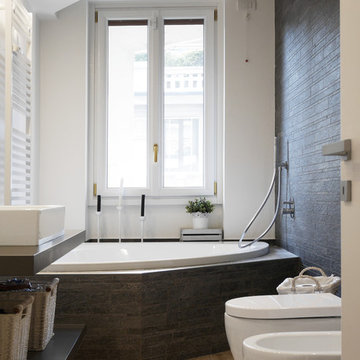Contemporaneo Stanza Da Bagno