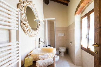 elegant bathroom in Casariccio B&B