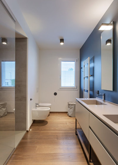 Contemporaneo Stanza da Bagno by Deposito Creativo