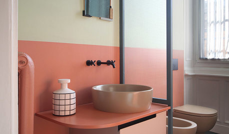 11 solutions pour séparer les WC du reste de la salle de bains