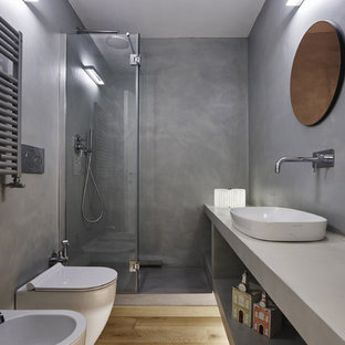 Idee per una stanza da bagno minimal