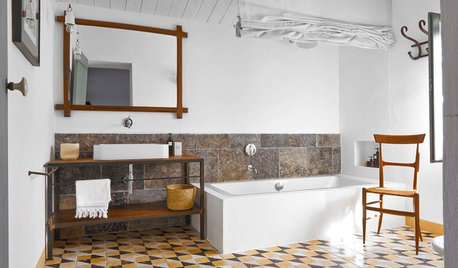 Come Creare con la Pietra Atmosfere Raffinate in Bagno
