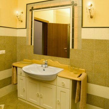 Soluzioni per la stanza da bagno /graniglia e cementine - progetti realizzati.