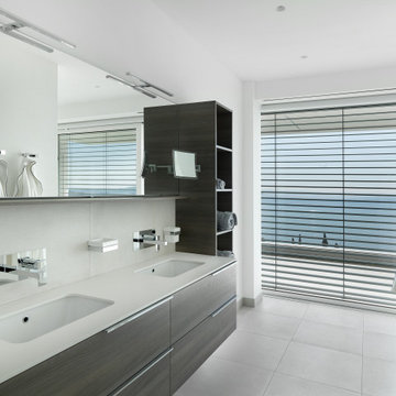 villa contemporanea in collina 450mq