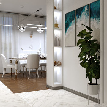 Дизайн проект 2-х комнатной квартиры в Казани