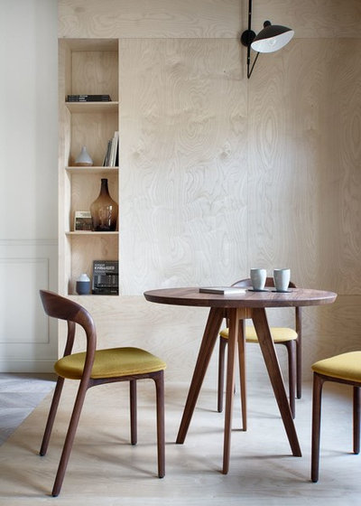Scandinavian Dining Room by INT2architecture