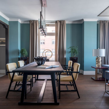 Interior with a view Интерьер с видом на МГУ