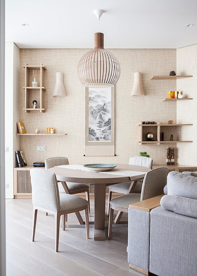 Contemporary Dining Room by Ariana Ahmad Interior Design