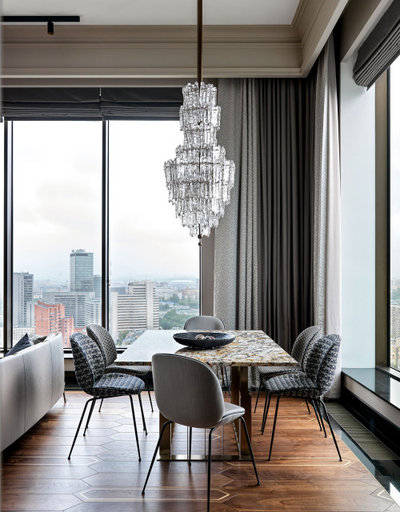 Contemporary Dining Room by VerbaHome