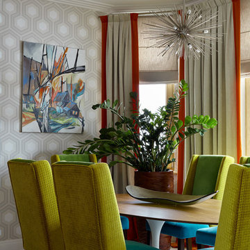 Цветной интерьер квартиры на Ломоносовском
