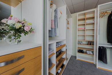 Dream Wardrobe in white and American Oak