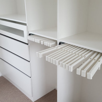 Gorgeous White Walk in Wardrobe in the Numinbah Valley