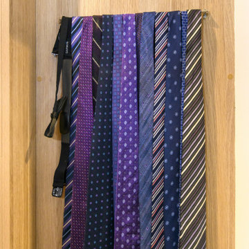 Pymble Dressing Room tie rack