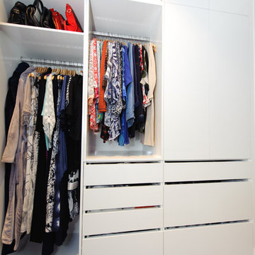 Spaces designed to fit the clothes