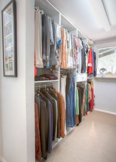 Traditional Wardrobe by Clever Closet Company