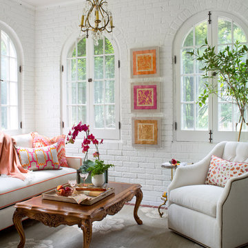 Exposed Brick Sunroom