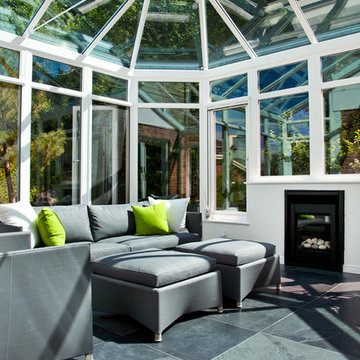 A Conservatory with a Modern Twist