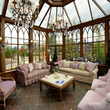 A Traditional Conservatory in Livingston, New Jersey