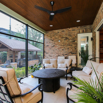 Braeswood Place Outdoor Covered Patio, Sunroom and Balcony