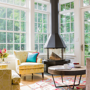 Broad Cove- Family Room Fireplace