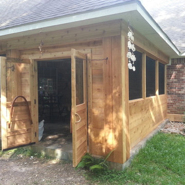 Cabin Style Porch Build
