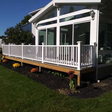 Capital Region Cathedral Sunroom and Deck