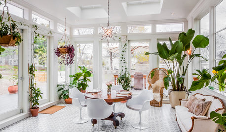 11 Houseplant-Happy Dining Rooms