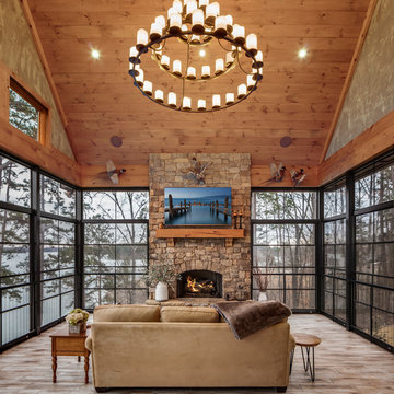 Classic Lake House Custom Home