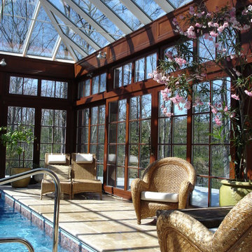 Conservatory Pool Enclosure, Lincoln MA