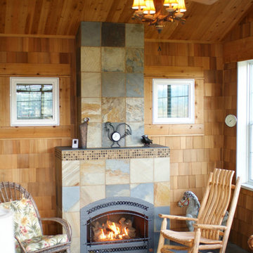 Country Home Fireplace