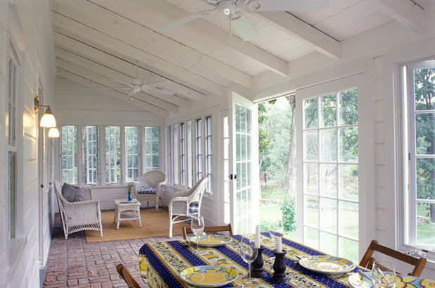 Farmhouse Sunroom by Crisp Architects