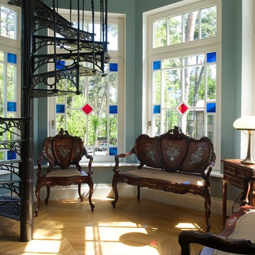 Custom Home inspired by Art Nouveau