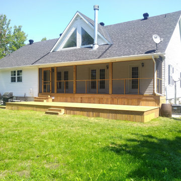 Custom Screened in Porch Addition