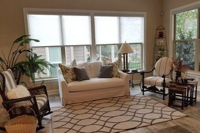 Eclectic sunroom photo in Other