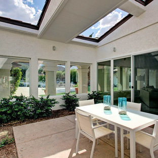 This is an example of a mediterranean conservatory in Los Angeles.