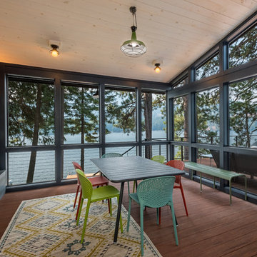 Enclosed Deck off of Kitchen